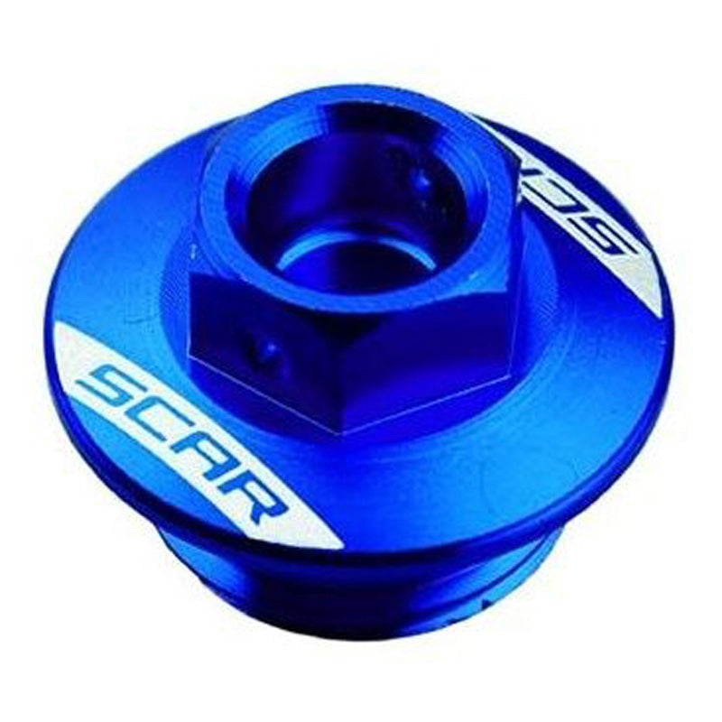 OIL FILLER PLUG (KAWASAKI/SUZUKI) BLUE