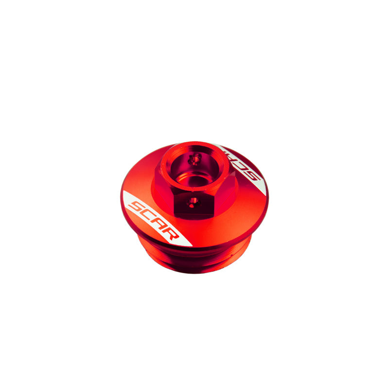 OIL FILLER PLUG SUZUKI RED