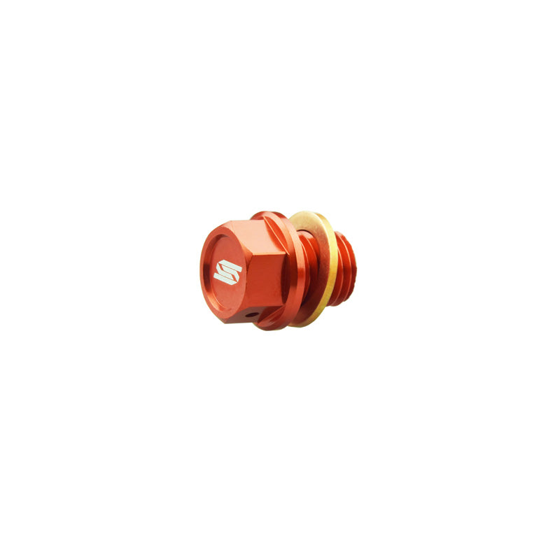 MAGNETIC OIL DRAIN PLUG (KTM/HUSQ/GASGAS) - ORANGE