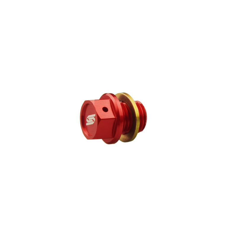 MAGNETIC OIL DRAIN PLUG (KTM /HUSQ/GG) - RED