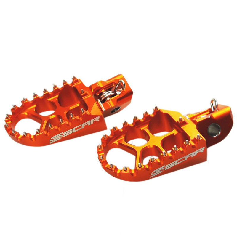 FOOTPEGS EVO (KTM/ HUSQVARNA ) ORANGE