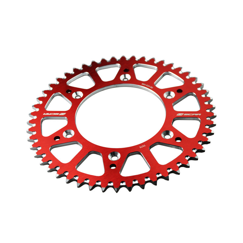 REAR SPROCKET 48T (HONDA) - RED