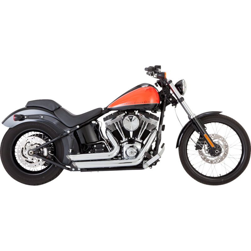 12-17 SFTL EXHAUST CHR SS STAG