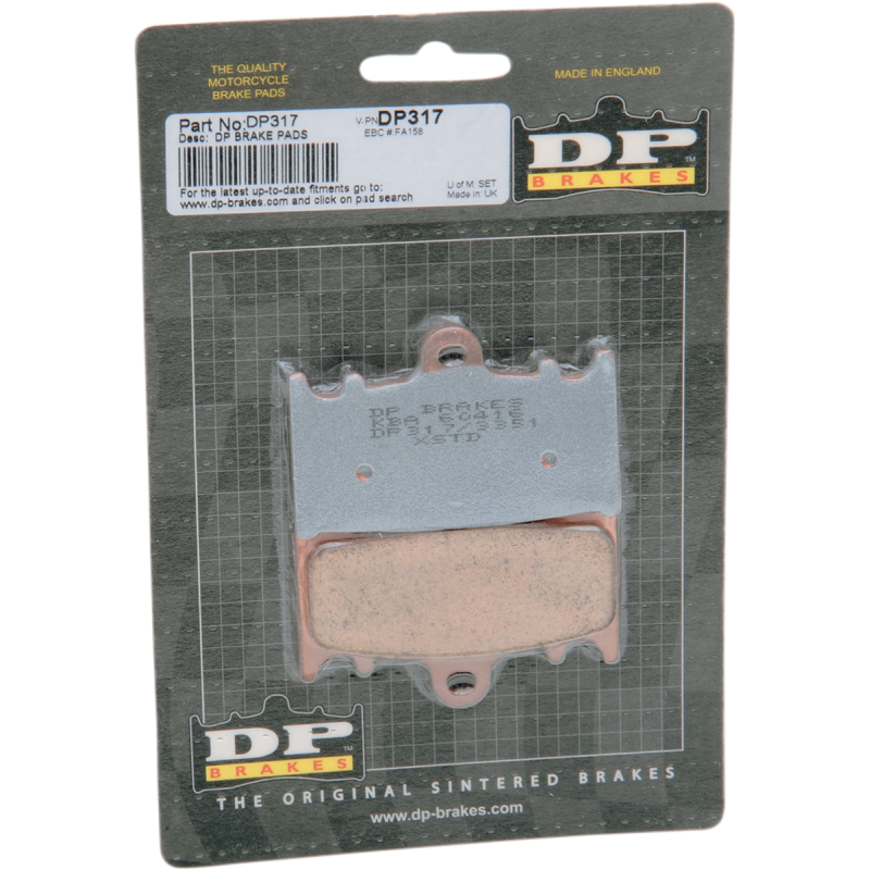 DP317 STANDARD COMPOUND BRAKE PAD SET