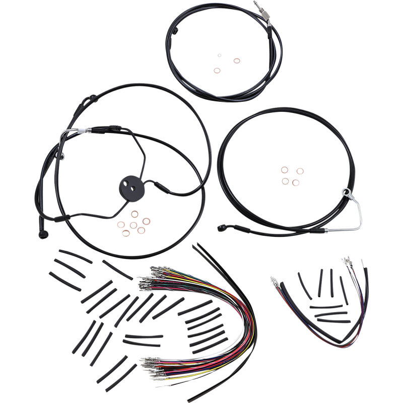 CONTROL CABLE KIT XR BLK