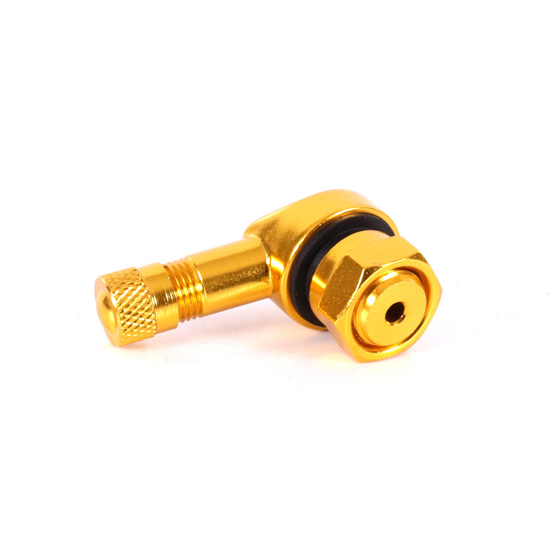 VALVE ALU. 90D GOLD
