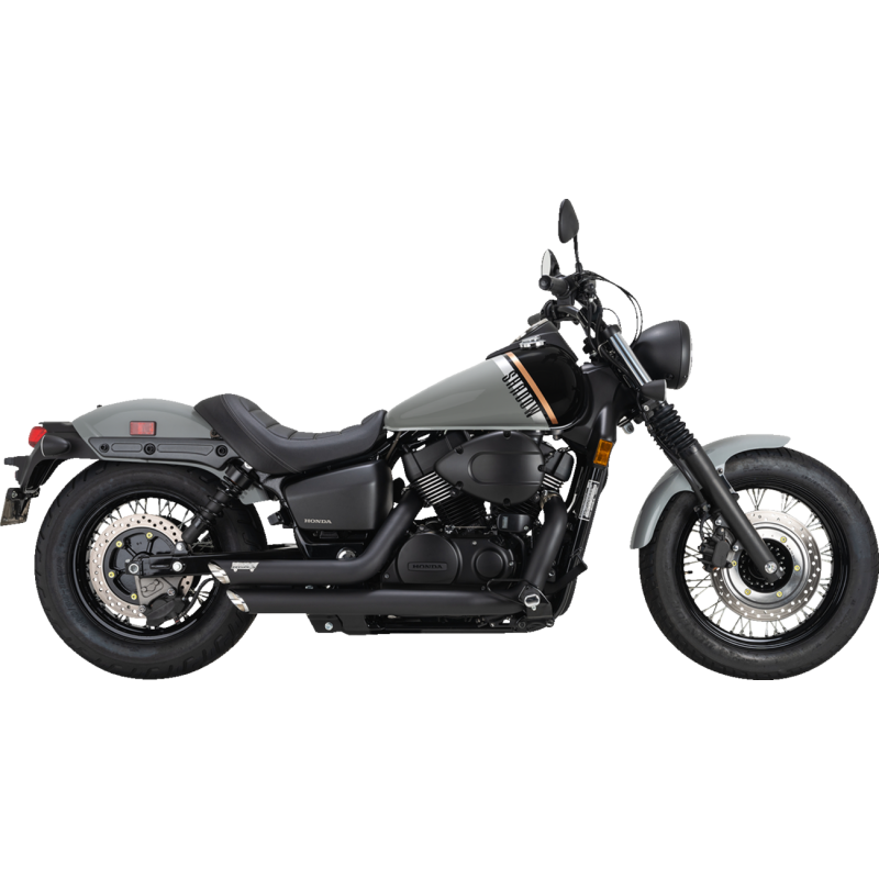 SHORTSHOTS STAGG EXHAUST BLK HON SHADOW