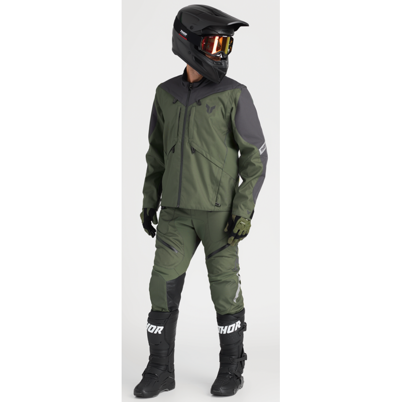 JACKET TERRAIN ARMY/CHARCOAL 3XL