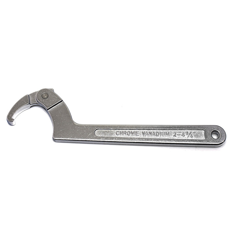 ADJUSTABLE HOOK WRENCH 2' TO 4.3/4'     POLY-BAG
