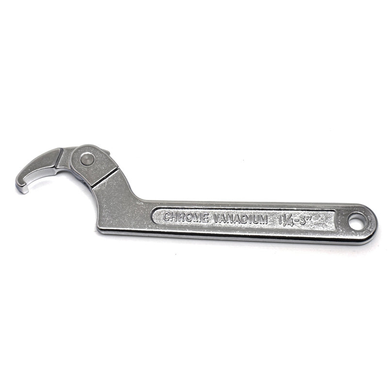 #ADJUSTABLE HOOK WRENCH 1.1/4' TO 3' BAG