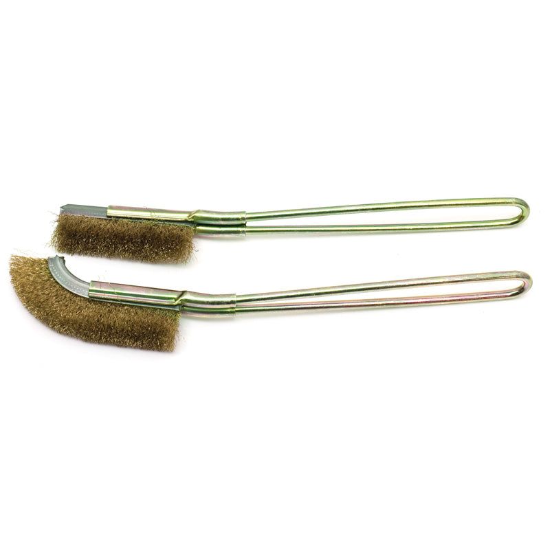 UNIV.BRUSHES SOLID BRASS WIRE 2/PCS.