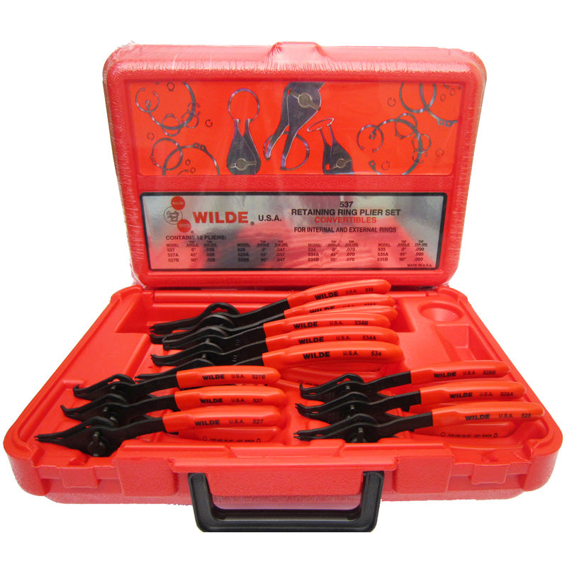 #11PCS COMBIN.SNAP RING PLIERS SET CASE        CAS