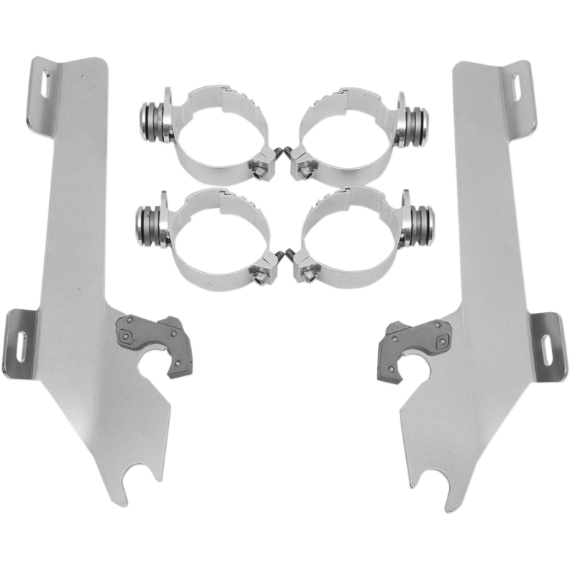 VTX1800 EXP FORKS B/W HRDWR POLISH
