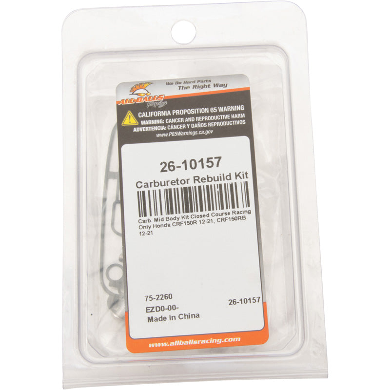 CARBURETOR MID BODY GASKET KIT