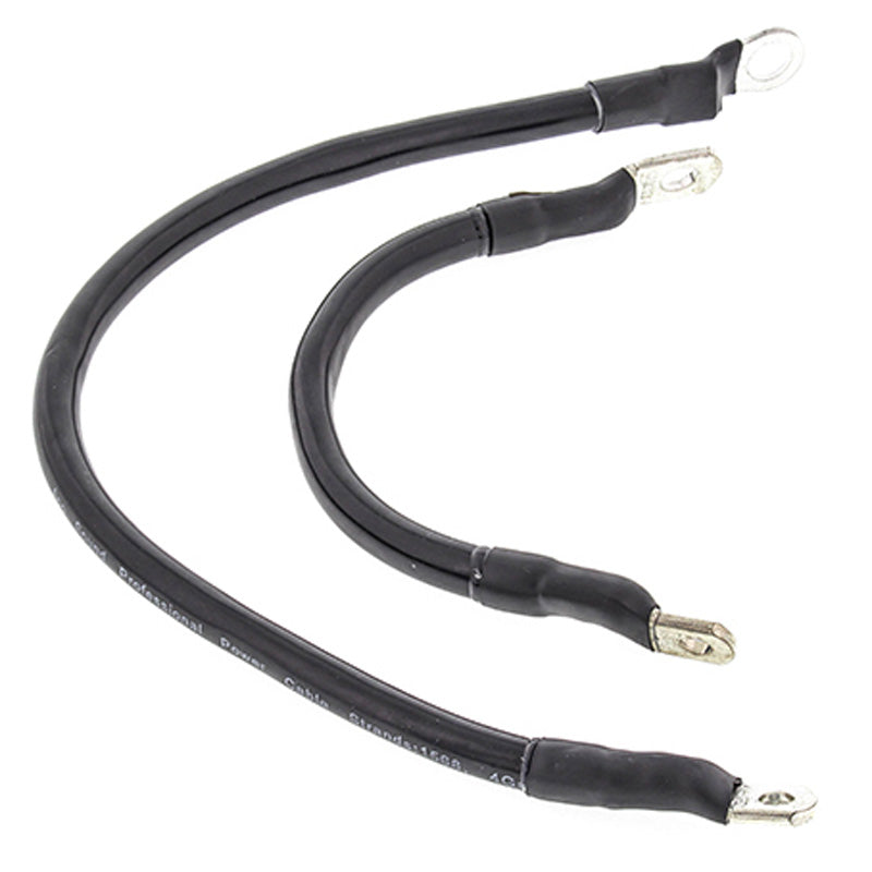 BATTERY CABLE KIT CLEAR, 1X9'', 2X16''