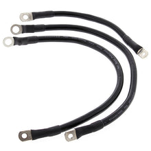 BATTERY CABLE KIT BLACK, 1X9'', 2X16''