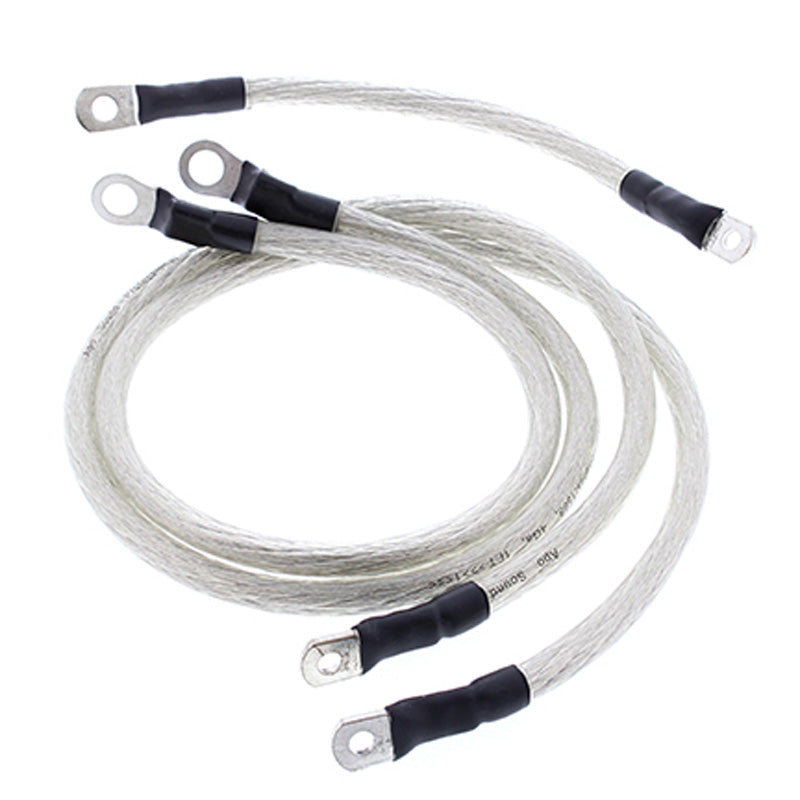 BATTERY CABLE KIT CLEAR, 1X9'', 2X30''