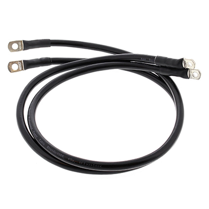 BATTERY CABLE KIT BLACK, 2X33''