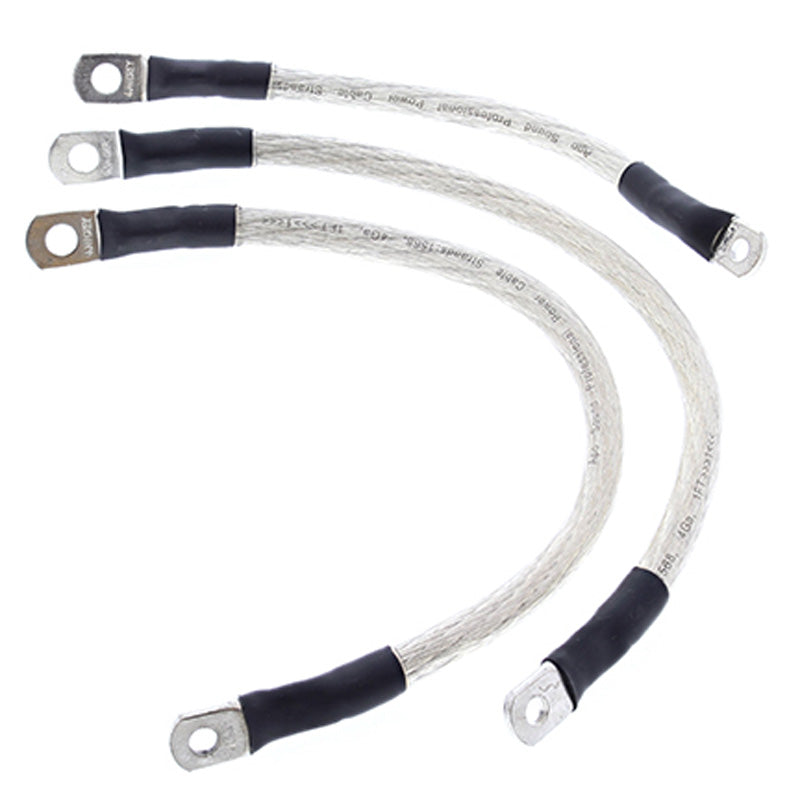 BATTERY CABLE KIT CLEAR, 2X13'', 1X8''