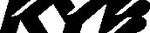 FORK/SWINGARM DECAL - KAYABA BLACK