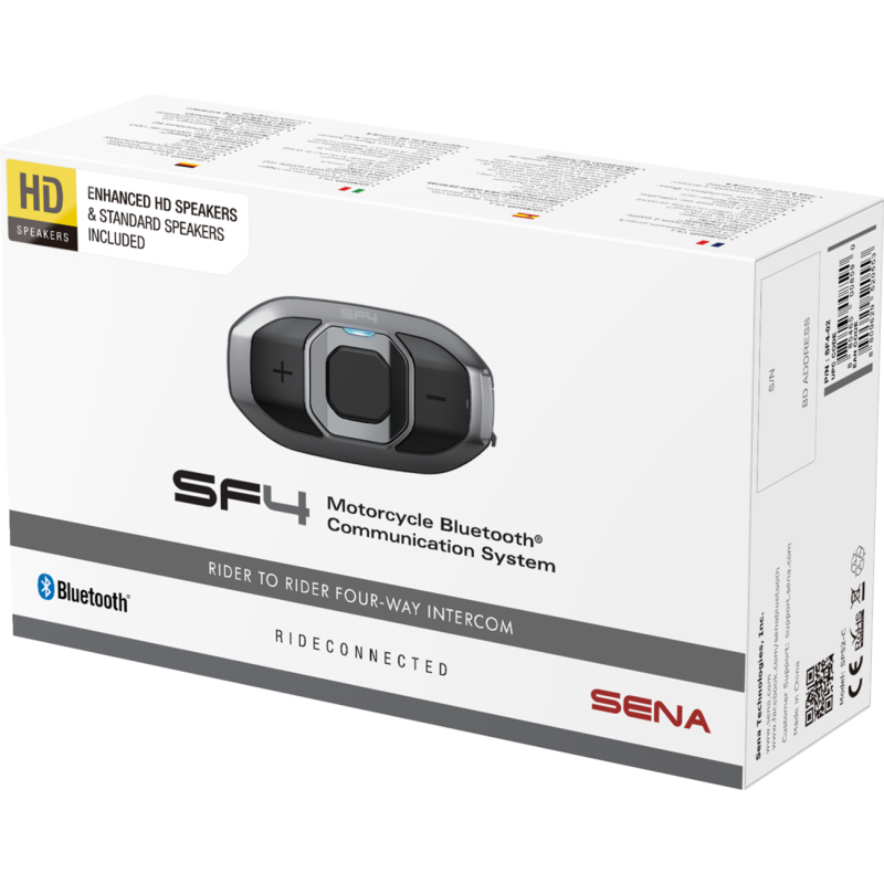 SF4 BLUETOOTH COMMUNICATION SYSTEM DUAL SPEAKERS