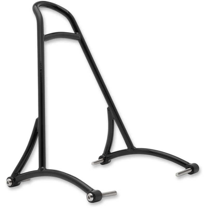 96-03 ONE PIECE SISSY BAR SHRT BLK