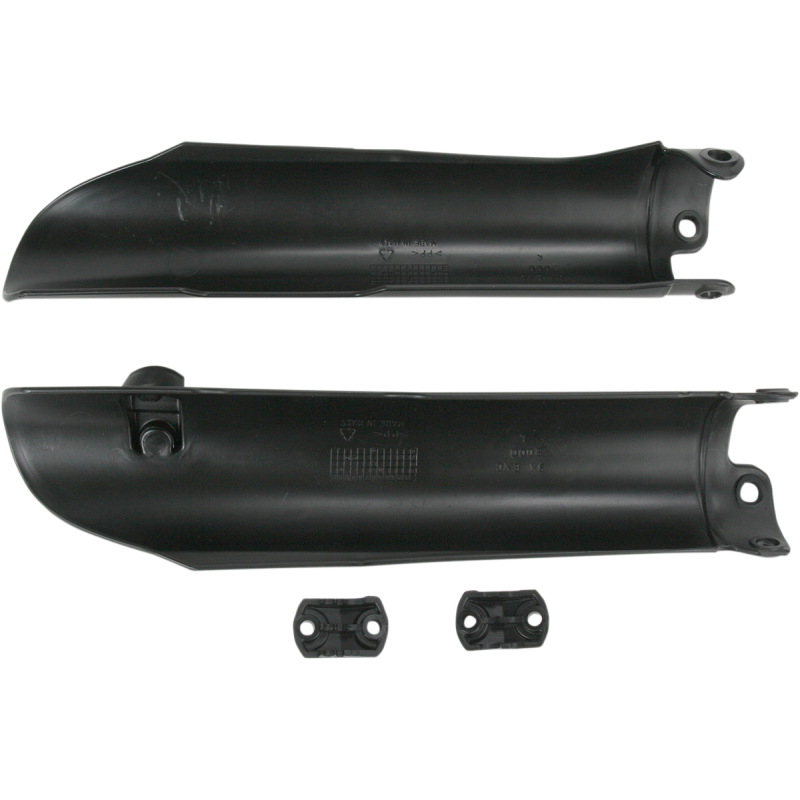 LWR FORK CVR SET- SX/EXC/MXC:00-07 BLACK