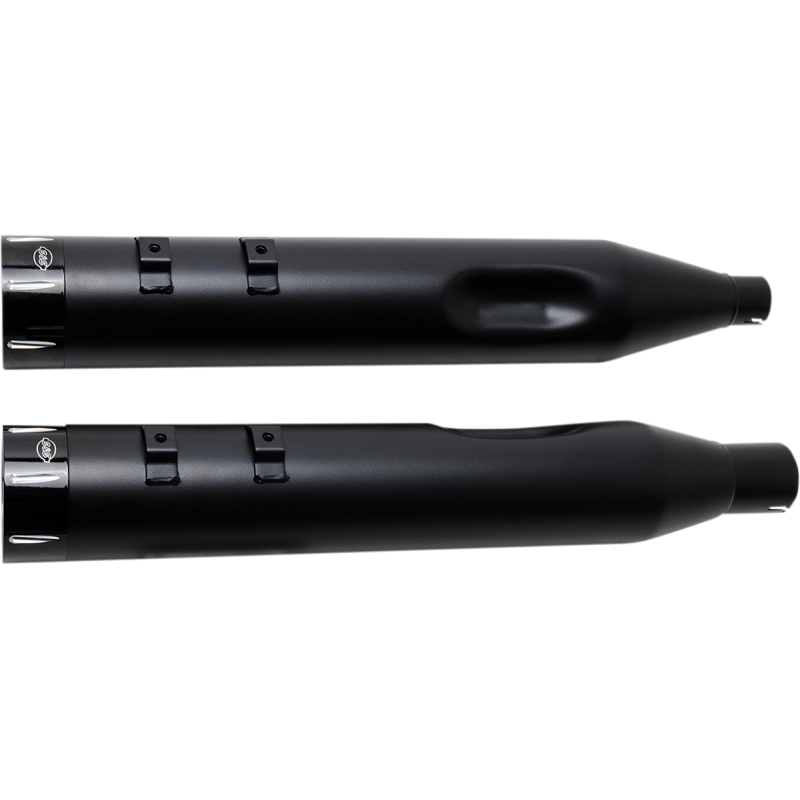 17-19 4.5" MK45 FLHT BLK/BLK MUFF W/ TRACER E CAP