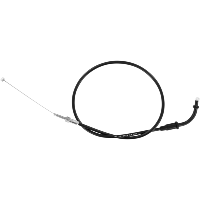 THROTTLE CABLE PUSH BLACK VINYL