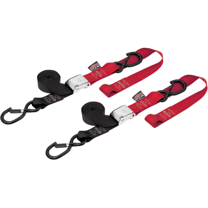 TIEDOWN CAM 1.5" BLK/RED