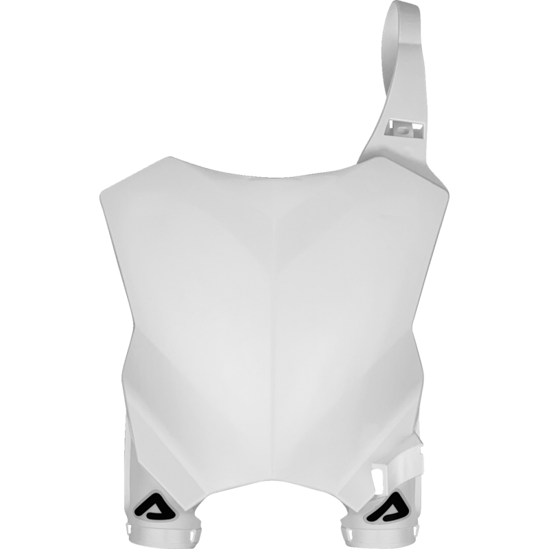 FRONT NUMBER PLATE RAPTOR KXF WHITE