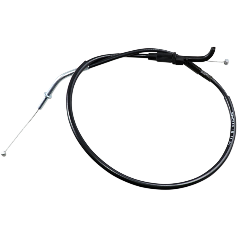 THROTTLE CABLE BLACK VINYL