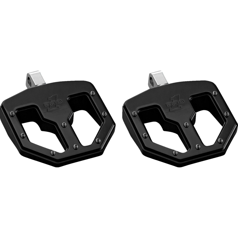 Pro Peg, BMX V1, Billet Mini Floorboards, Black Anodize