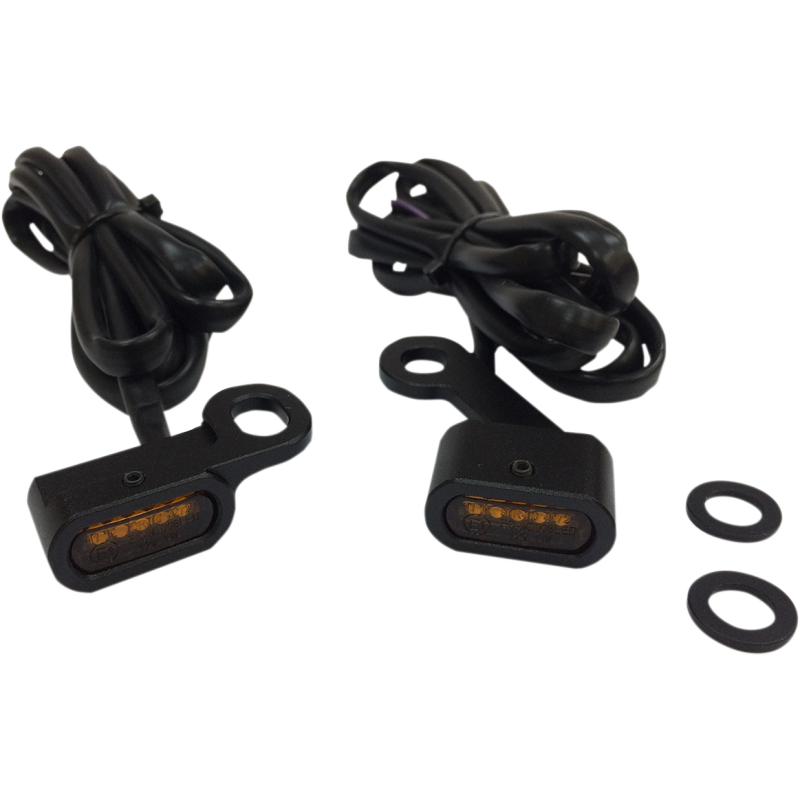 04-19 XL LED H/B  MRKR LIGHTS BLK AMBR PR