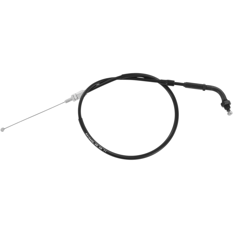 THROTTLE CABLE PULL BLACK VINYL
