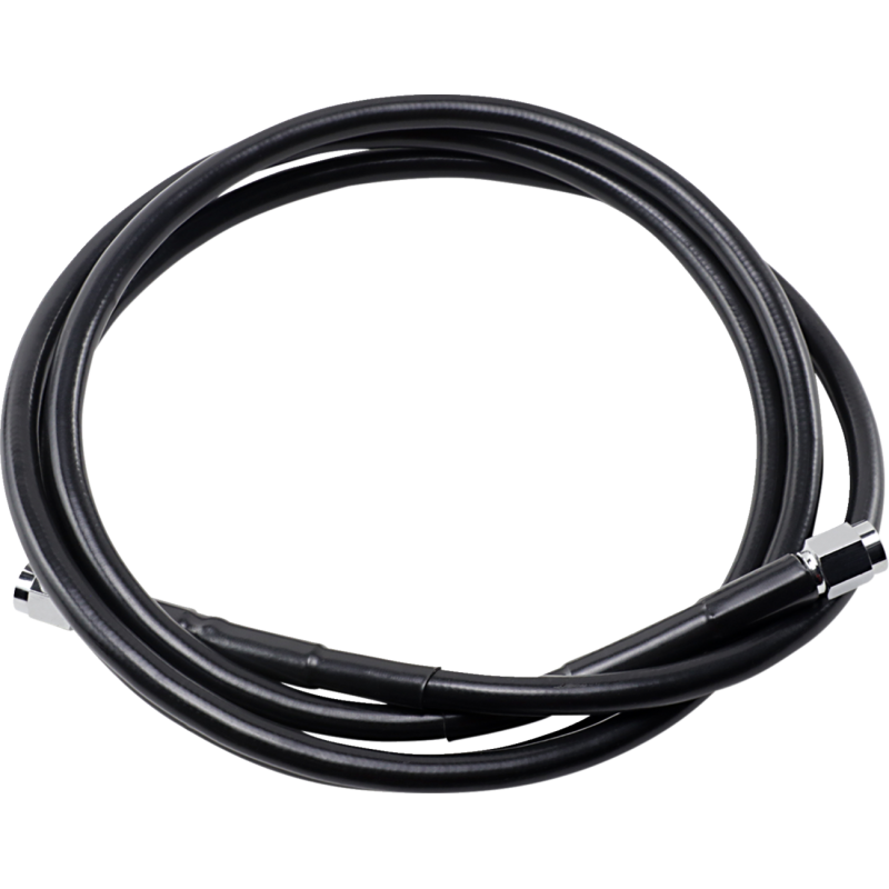 BLACK S/S BRAKE LINE 64"