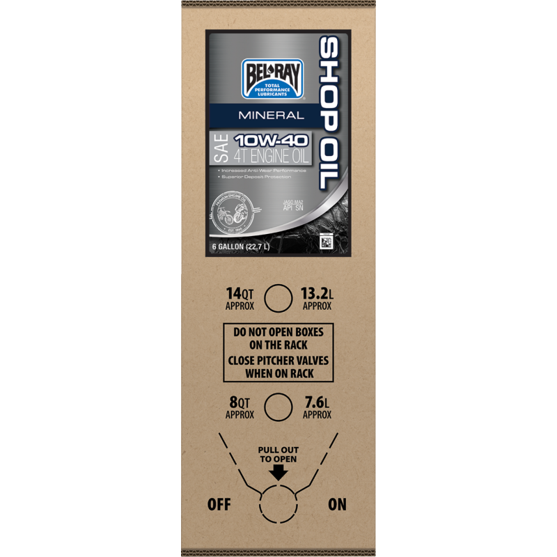 BELRAY SHOP OIL 10W40 22.7L
