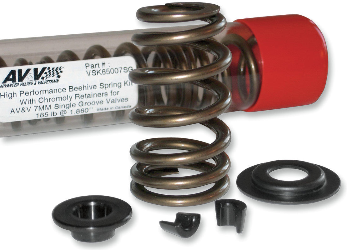 05-17 T/C S/GRVE .600" V/SPRING KIT STEE