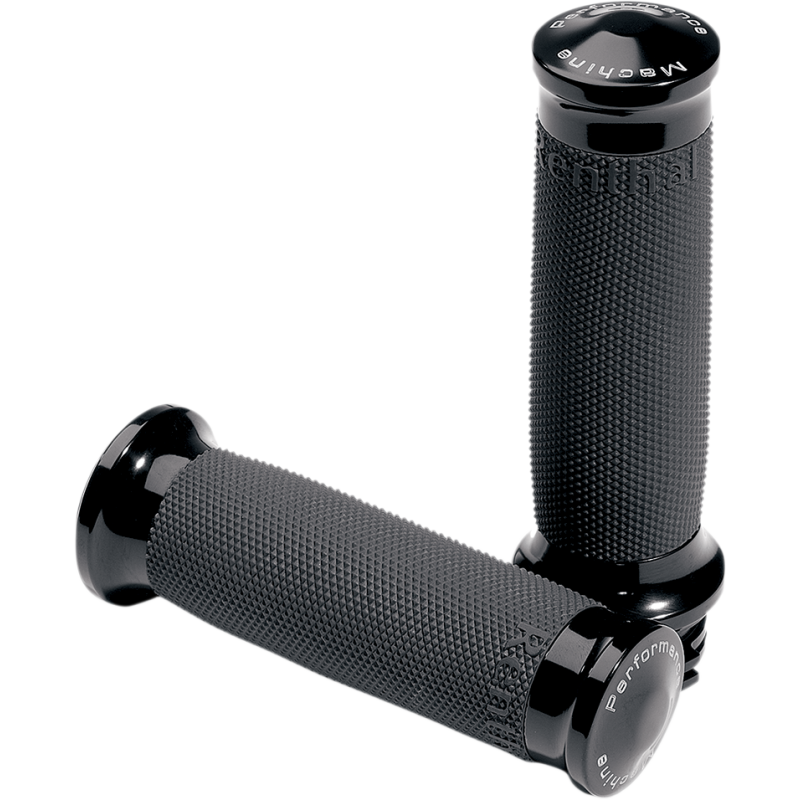 08-19 FLHT/FLHR BLACK CONTOUR GRIPS PR