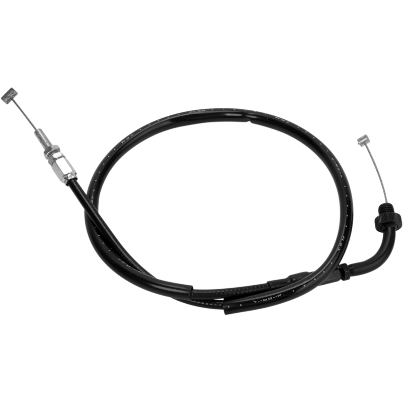 THROTTLE CABLE BLACK VINYL