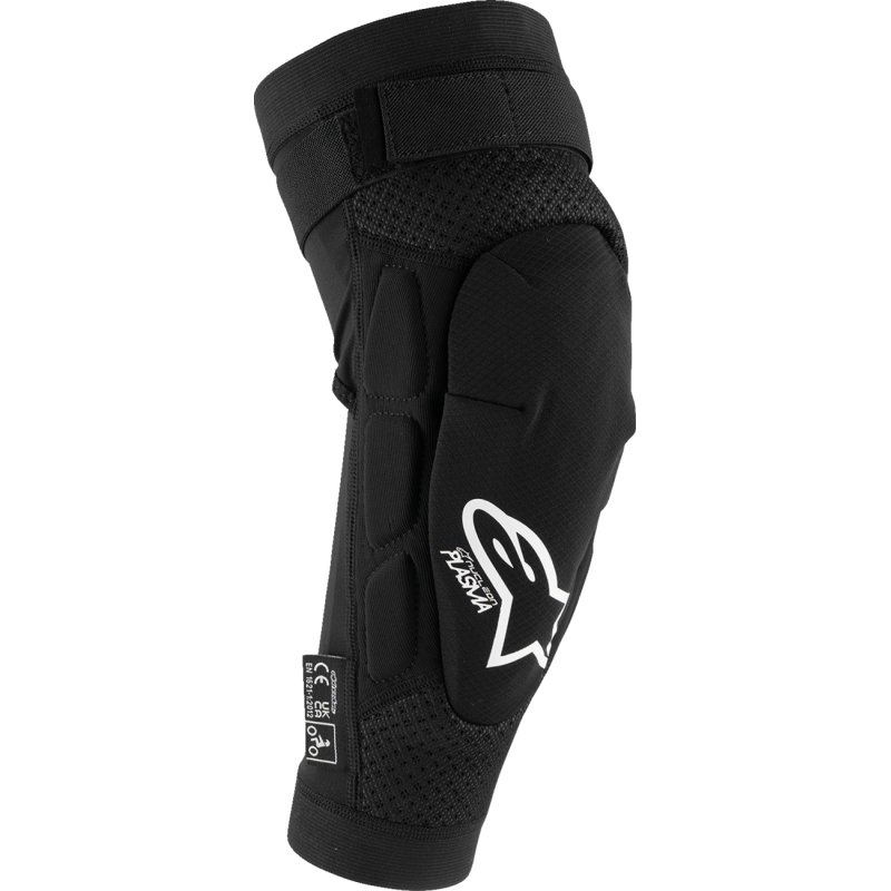 PROTECTOR KNEE YTH BIO-PLASMA BLK/RED/WH S/M