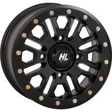 HL23 ALLOY 14X7 4/156 5+2 (+38mm) BEADLOCK MATTE BLACK W1