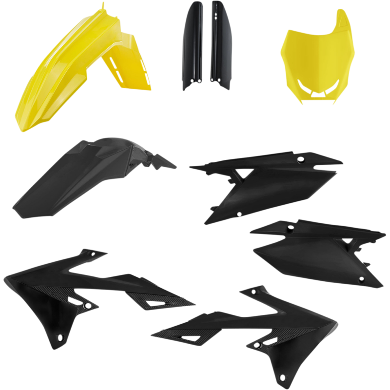 PLASTIC KIT FULL RMZ Y/BK