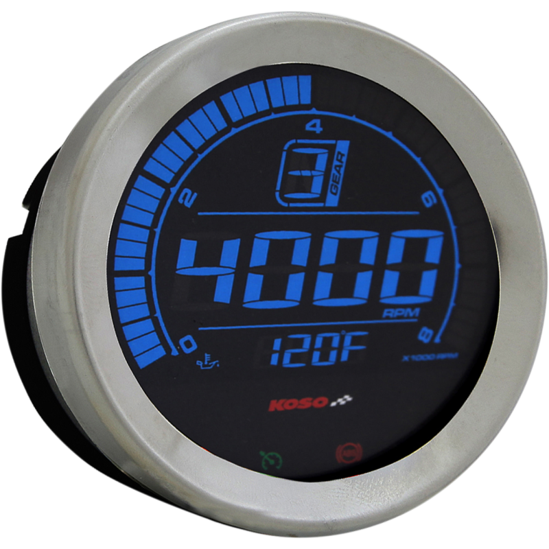 TACH HD 4" CHROME