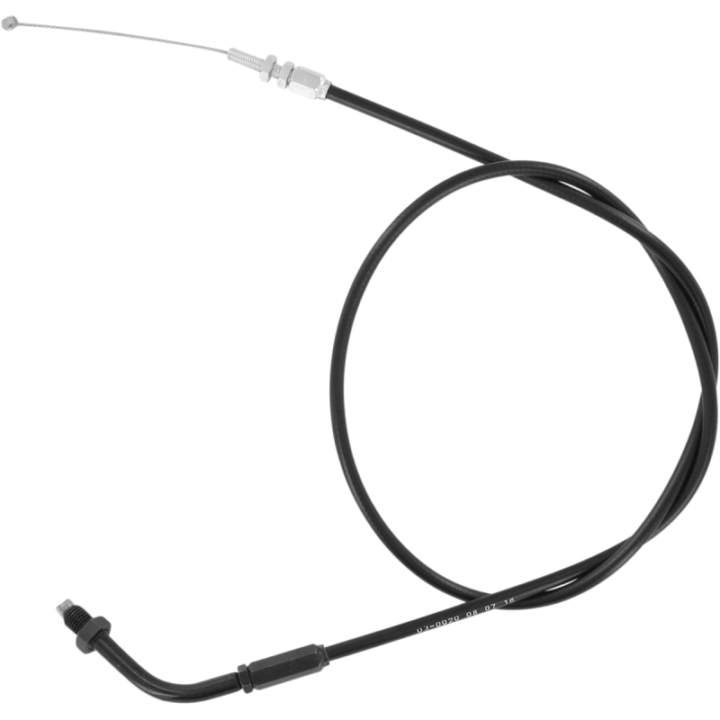 THROTTLE CABLE BLACK VINYL