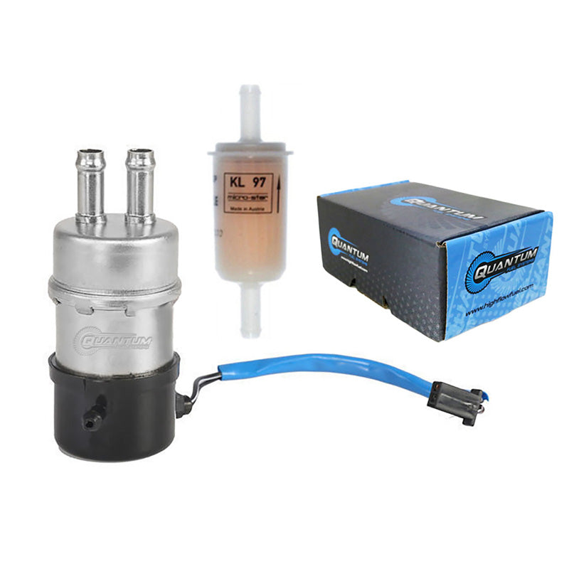 OEM REPLACEMENT FRAME-MOUNTED ELECTRIC FUEL PUMP W/ FUEL FILTER HONDA