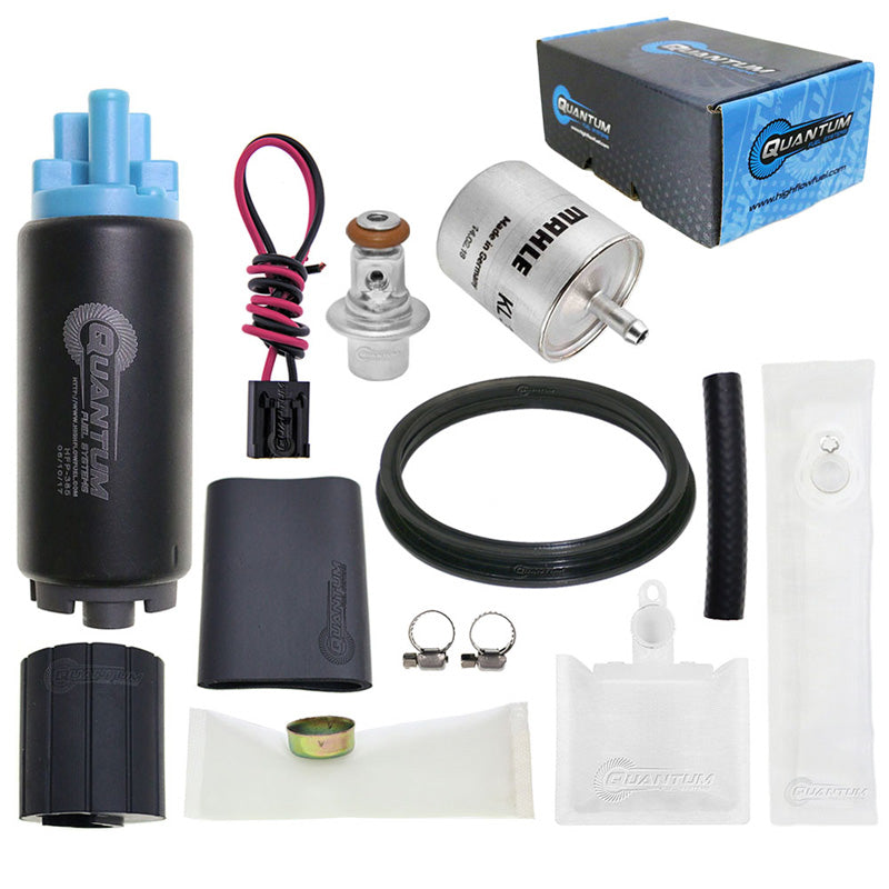 OEM REPLACEMENT IN-TANK EFI FUEL PUMP W/ FUEL PRESSURE REGULATOR, TANK SEAL, FUEL FILTER, STRAINER BMW