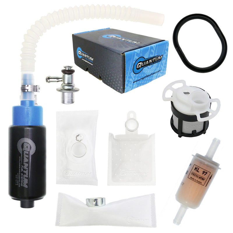 OEM REPLACEMENT IN-TANK EFI FUEL PUMP WITH FUEL PRESSURE REGULATOR, TANK SEAL, FUEL FILTER, STRAINER GASGAS, HUSABERG, HUSQVARNA, KTM
