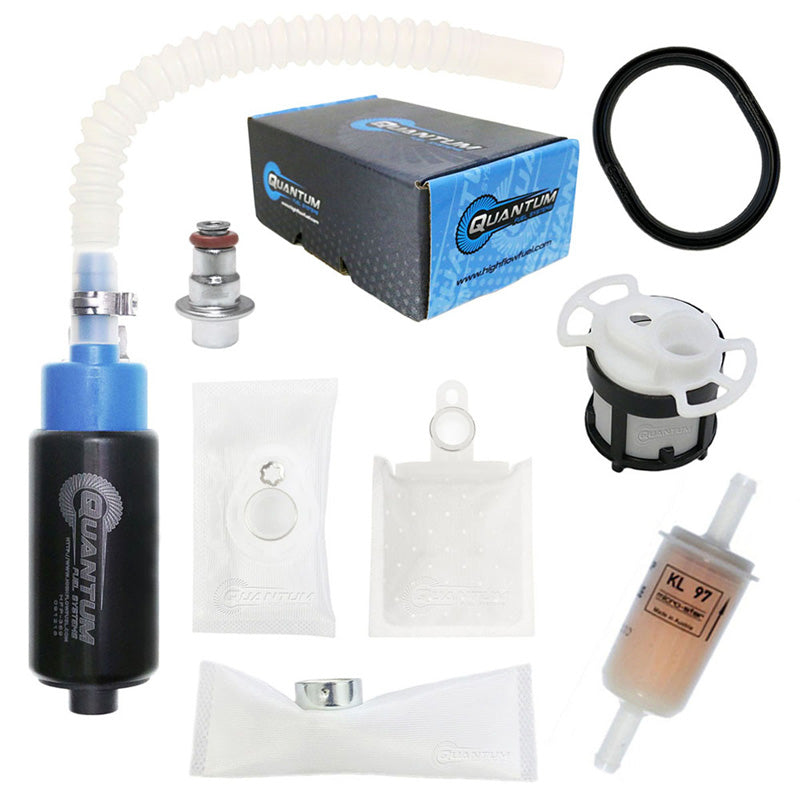 OEM REPLACEMENT IN-TANK EFI FUEL PUMP WITH FUEL PRESSURE REGULATOR, TANK SEAL, FUEL FILTER, STRAINER HUSABERG