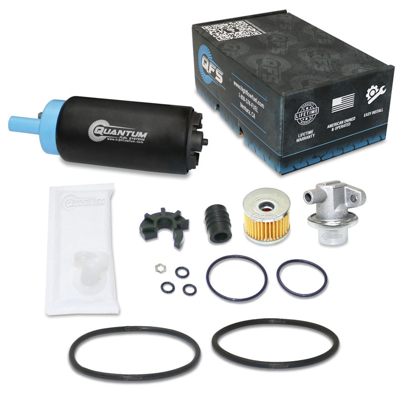 OEM REPLACEMENT IN-TANK EFI FUEL PUMP W/ FUEL PRESSURE REGULATOR, TANK SEAL, FUEL FILTER, STRAINER KTM